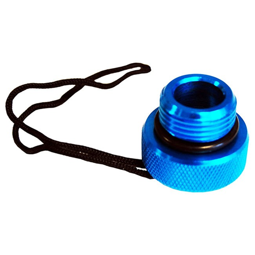 DIN Tank Valve Plug - Aluminium